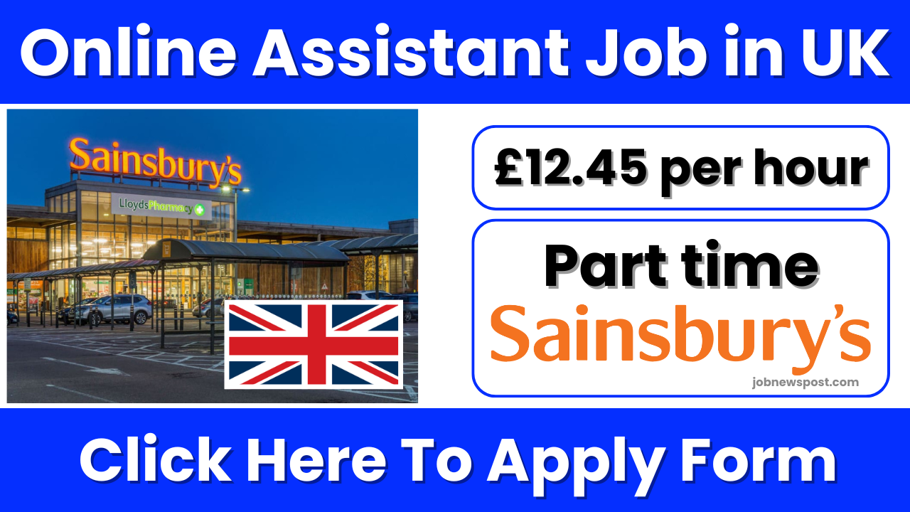 Online Assistant Job in UK