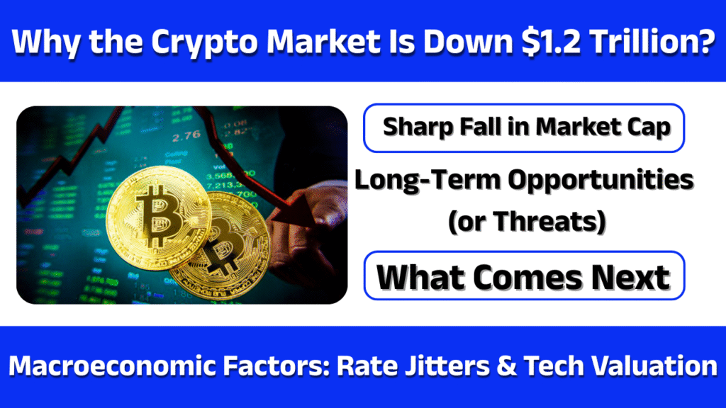 Why the Crypto Market Is Down $1.2 Trillion — And What Comes Next