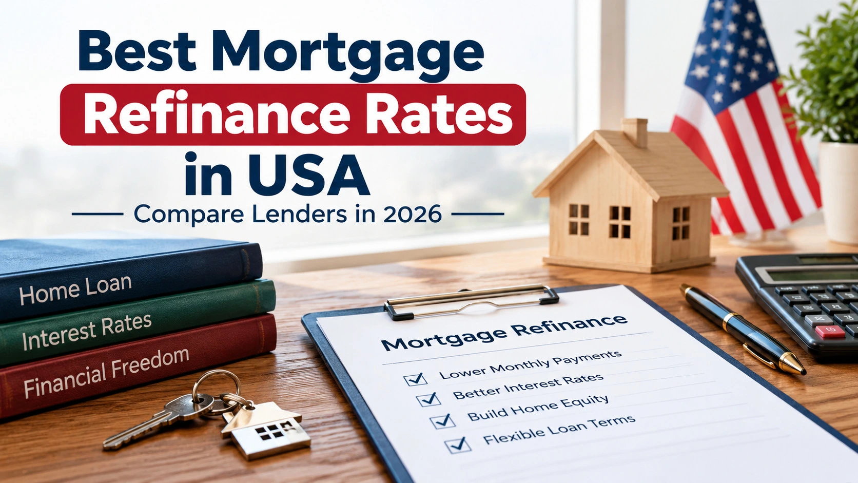 Best Mortgage Refinance Rates in USA: Compare Lenders in 2026