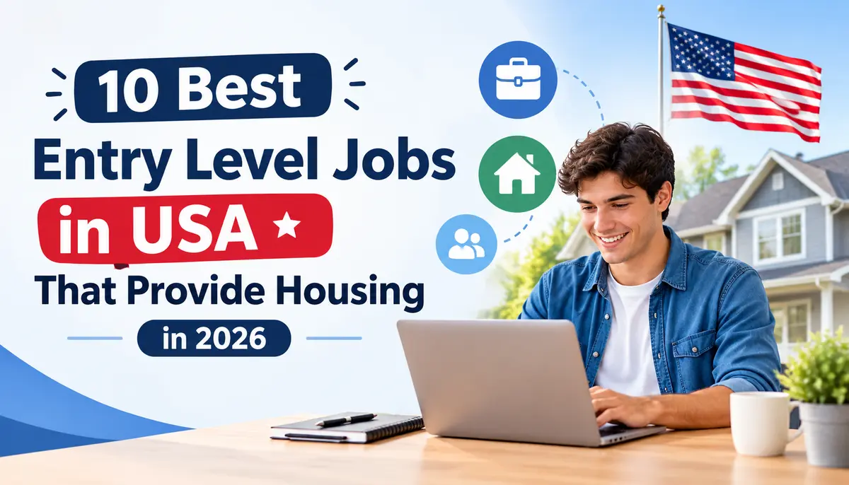 10 Best Entry Level Jobs USA That Provide Housing in 2026